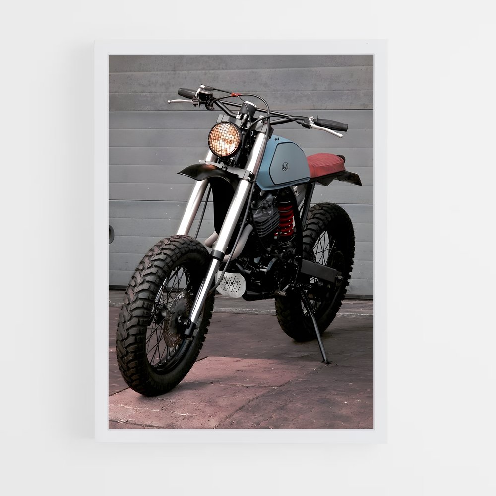 Poster Scrambler cafe racer vintage – affiche Ducati (vue 3)